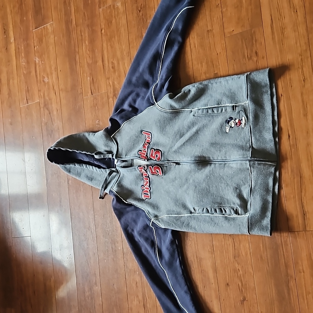 Disneyland vintage thick zip up hoodie
